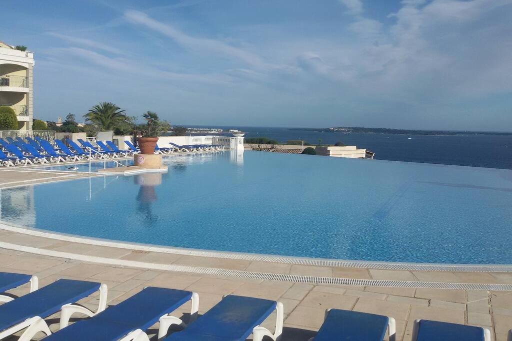 Appartement Renove, Piscine A Debordement, Vue Mer Cannes Exterior foto